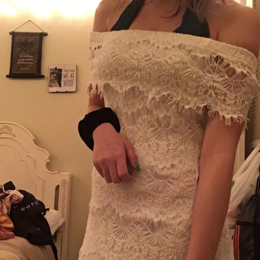White dress